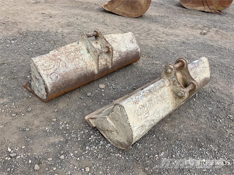  Quantity of (2) Strickland 1500 mm Cleanup Excavat Godet