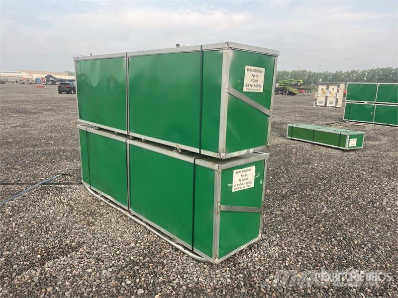 Quantity of (2) Suihe S408020R-300gPE 40 ft x 80 Stahlrahmenaufbauten