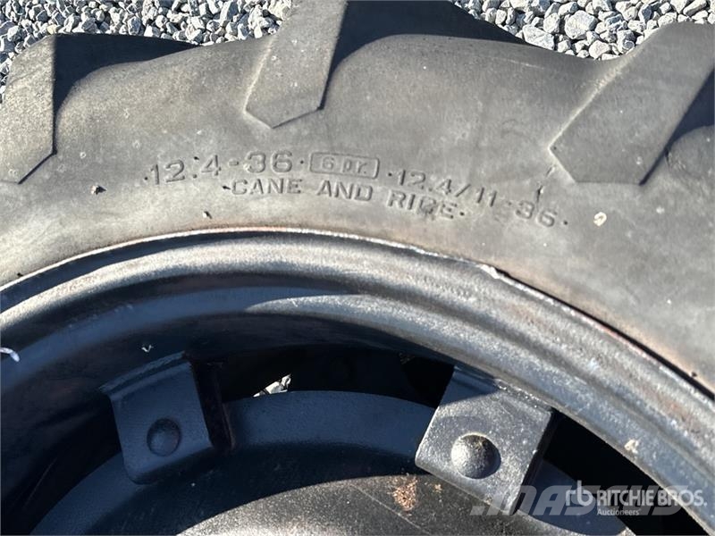  Quantity of (2) Tractor Wheels Pneus Agrícolas