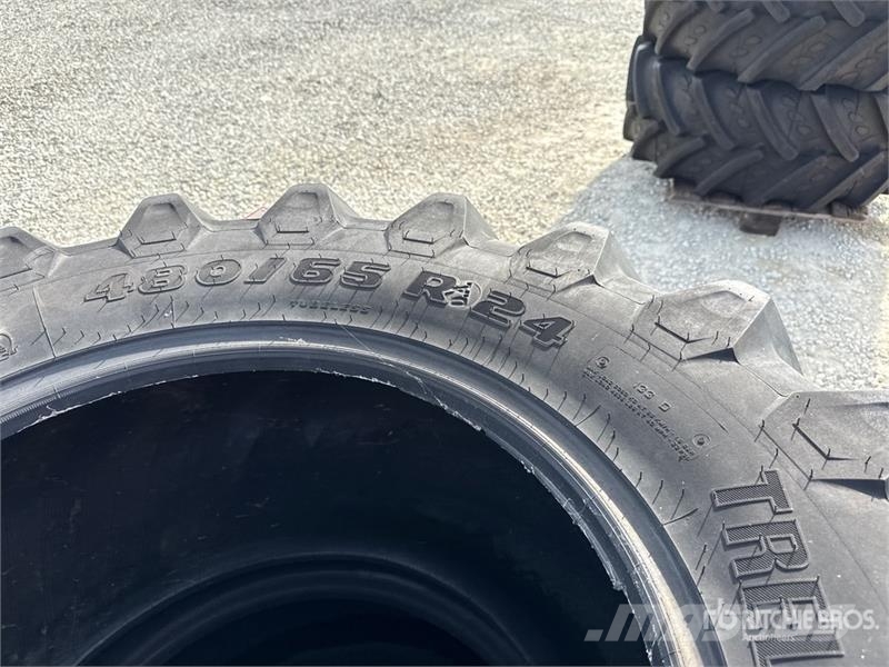 Quantity of (2) Trelleborg 480/65R24 Tires Колелета/Гуми