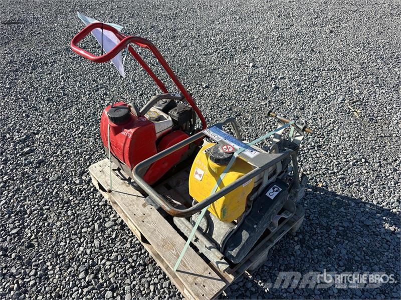  Quantity of (2) Vibratory Plate Compactor Vibraatorid