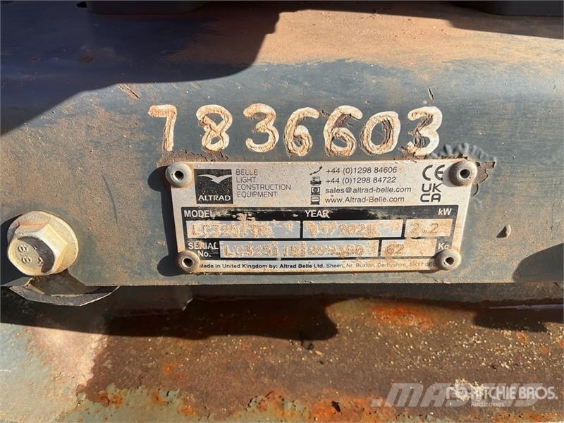 Quantity of (2) Vibratory Plate Compactor Vibraatorid