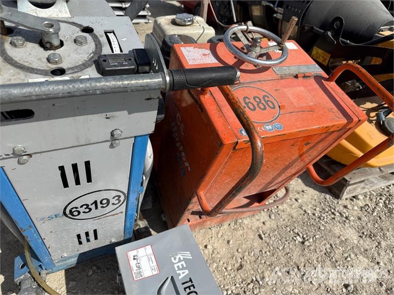 Quantity of (3) Asphalt Cutter Accesorios máquina de asfalto