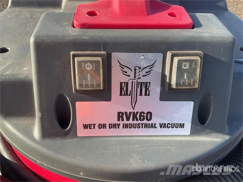 Quantity of (3) ELITE RVK60 Mixed Pallets Vacuum C Vaakumpuhastid