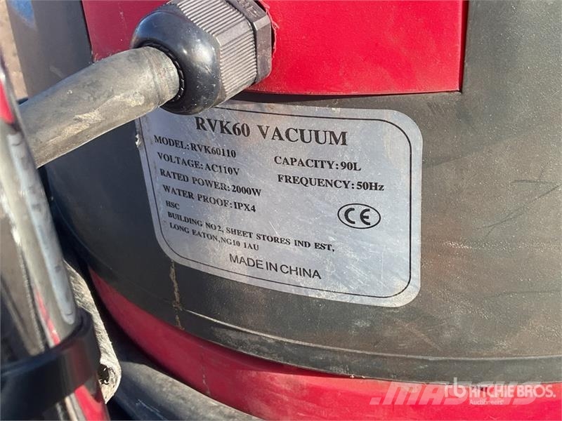 Quantity of (3) ELITE RVK60 Mixed Pallets Vacuum C Vaakumpuhastid