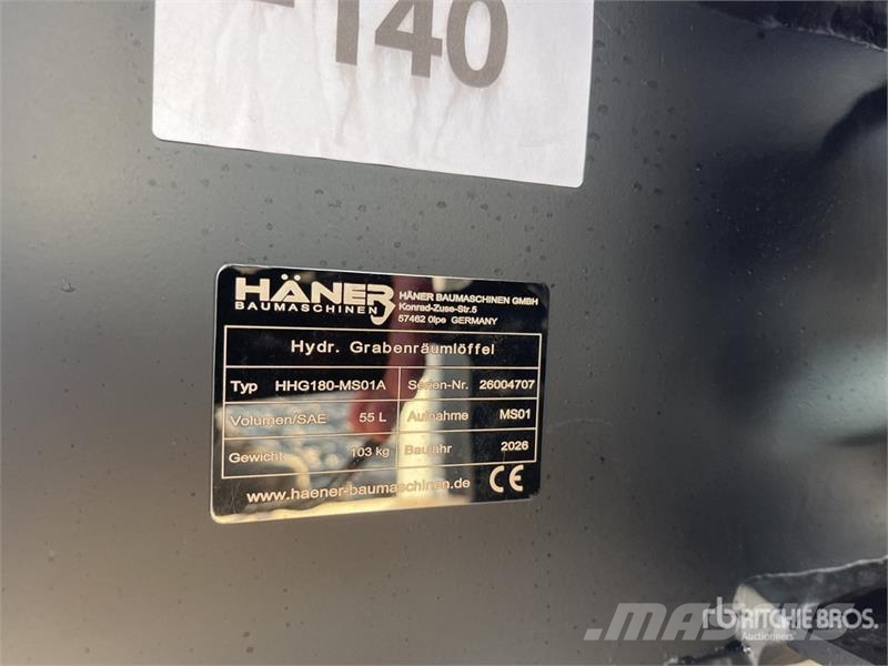 Quantity of (3) Haener 700 mm Package of Excavato دلاء