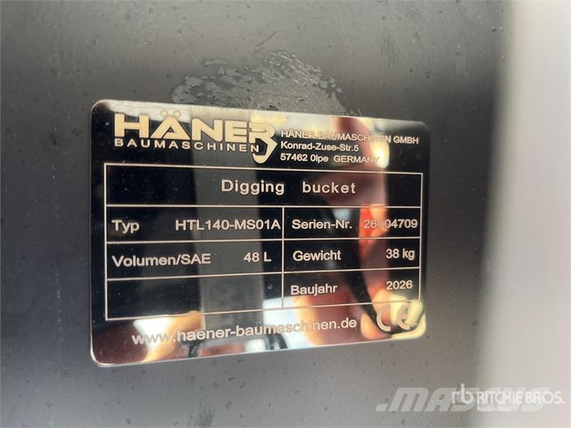 Quantity of (3) Haener 700 mm Package of Excavato دلاء