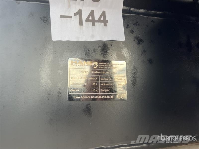 Quantity of (3) Haener Q/C Excavator Bucket (Unus دلاء