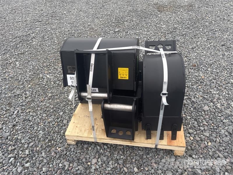 Quantity of (3) Haener Q/C Excavator Bucket (Unus دلاء