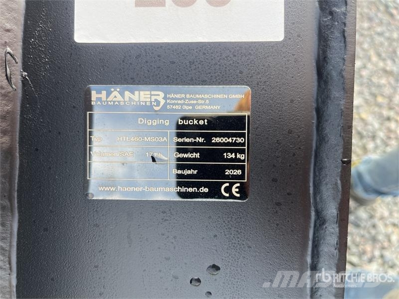 Quantity of (3) Haener Q/C Excavator Bucket (Unus دلاء