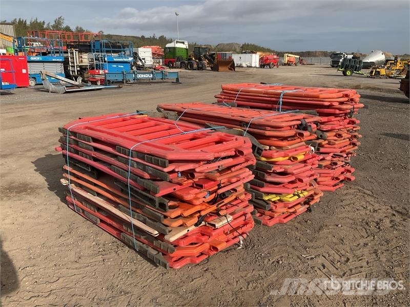 Quantity of (3) Pallets of Barrier Other components