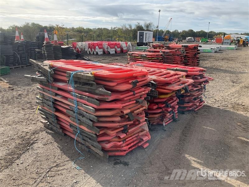 Quantity of (3) Pallets of Barrier Other components