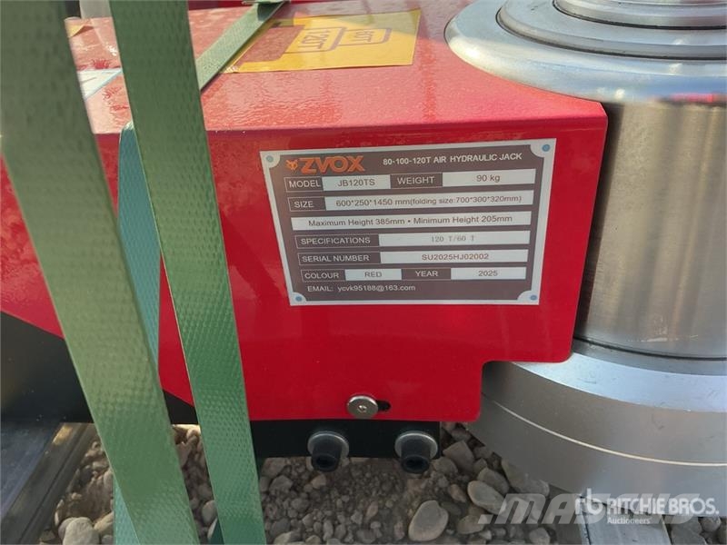 Quantity of (3) STARVOX JB120TS AIR/HYDRAULIC FLO Costruzioni - Altro