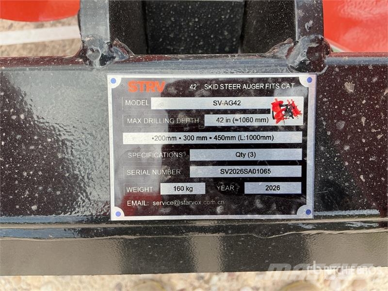 Quantity of (3) STARVOX SV-AG42 42"fits CAT Skid Τρυπάνια