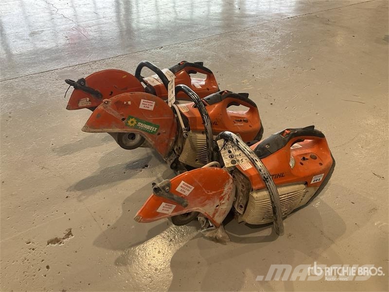 Quantity of (3) Stihl Cut-Off Saw Andere Zubehörteile