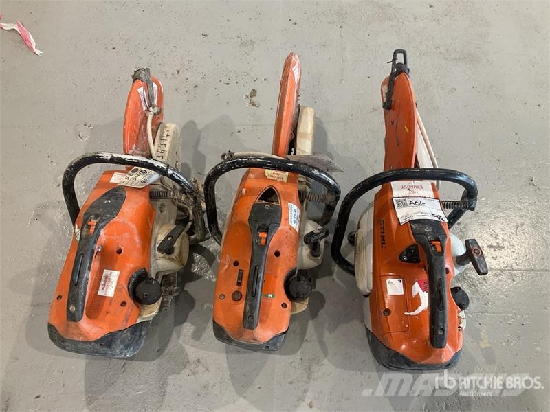 Quantity of (3) Stihl Cut-Off Saw Andere Zubehörteile