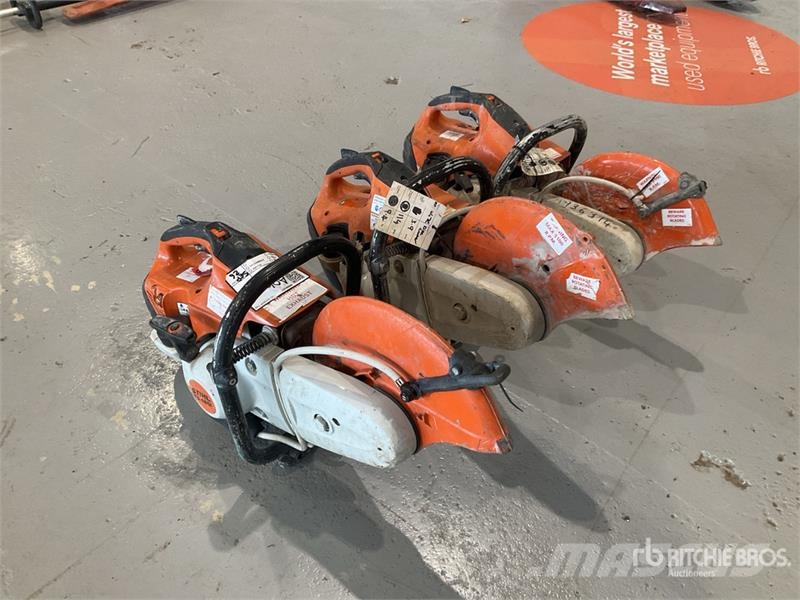 Quantity of (3) Stihl Cut-Off Saw Andere Zubehörteile