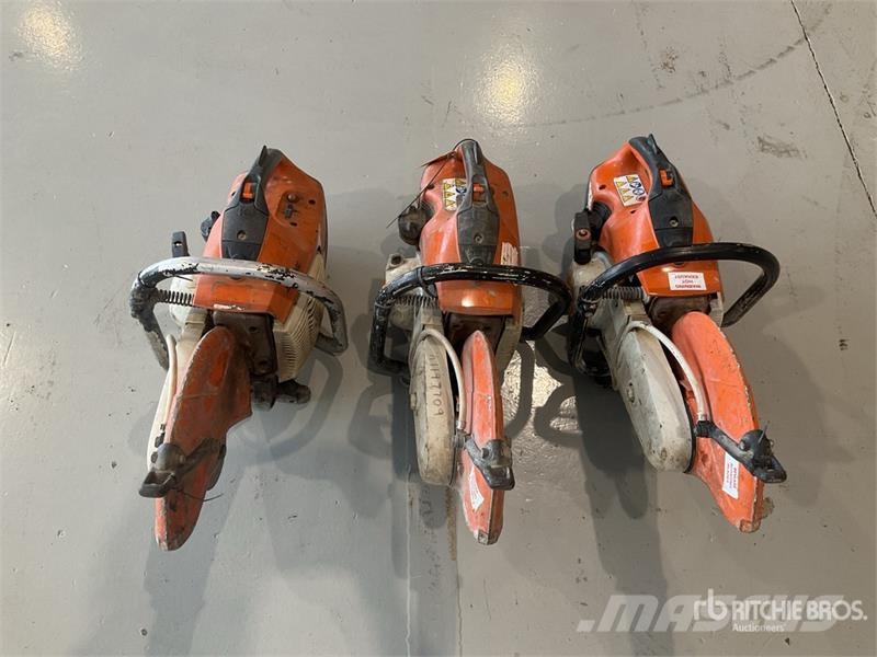  Quantity of (3) Stihl TS410 Cut-Off Saw Andere Zubehörteile