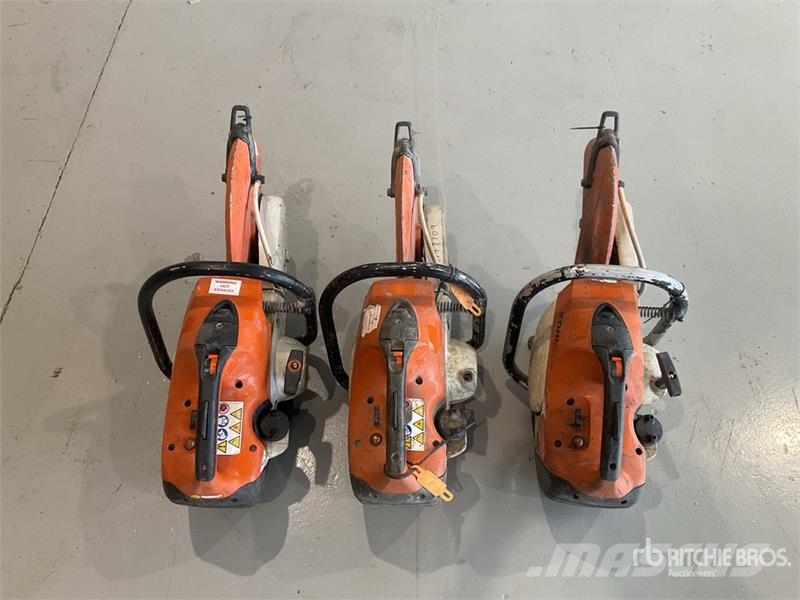  Quantity of (3) Stihl TS410 Cut-Off Saw Andere Zubehörteile