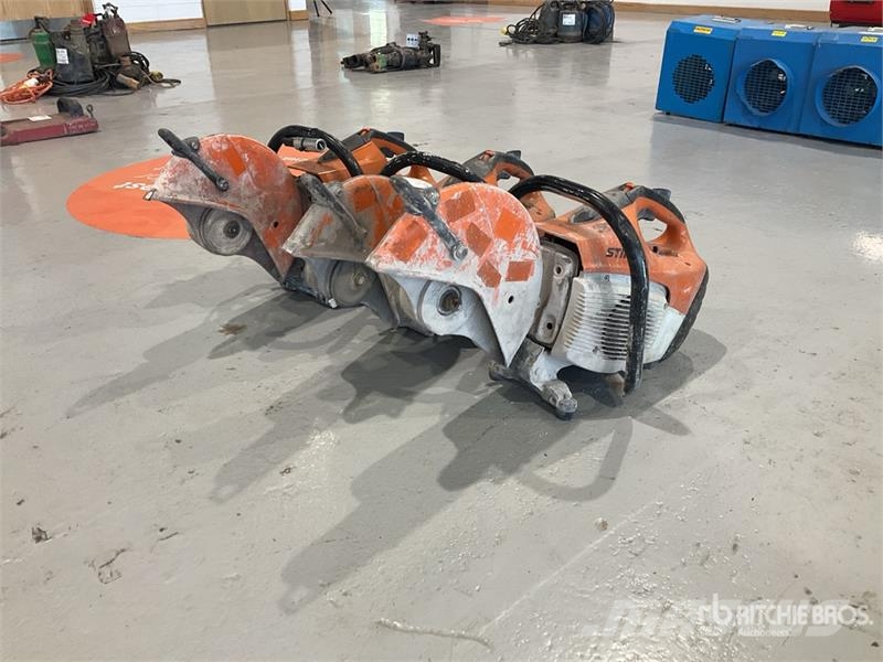 Quantity of (3) Stihl TS480i Cut-Off Saw Other components