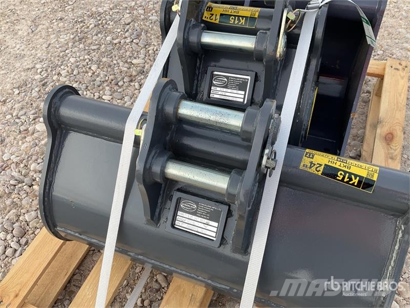 Quantity of (3) Strickland Excavator Bucket - Fits دلاء