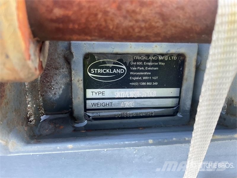 Quantity of (3) Strickland Excavator Bucket - Fits Buckets