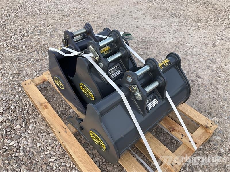 Quantity of (3) Strickland Excavator Bucket - Fits دلاء