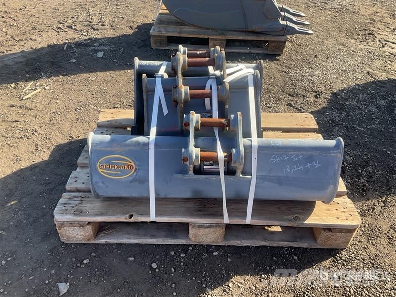 Quantity of (3) Strickland Excavator Bucket - Fits Buckets