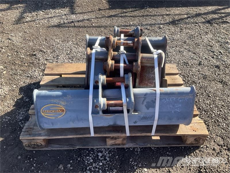 Quantity of (3) Strickland Excavator Bucket - Fits Kašike / Korpe