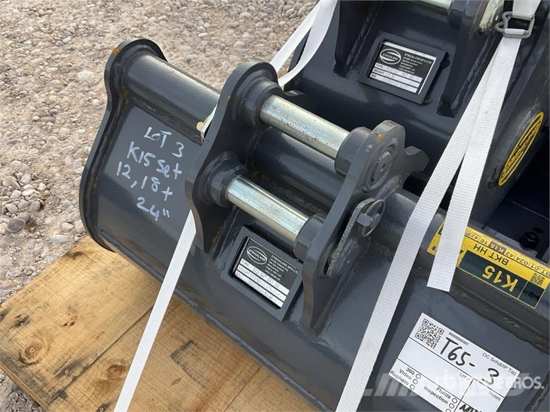 Quantity of (3) Strickland Excavator Bucket - Fits Kašike / Korpe