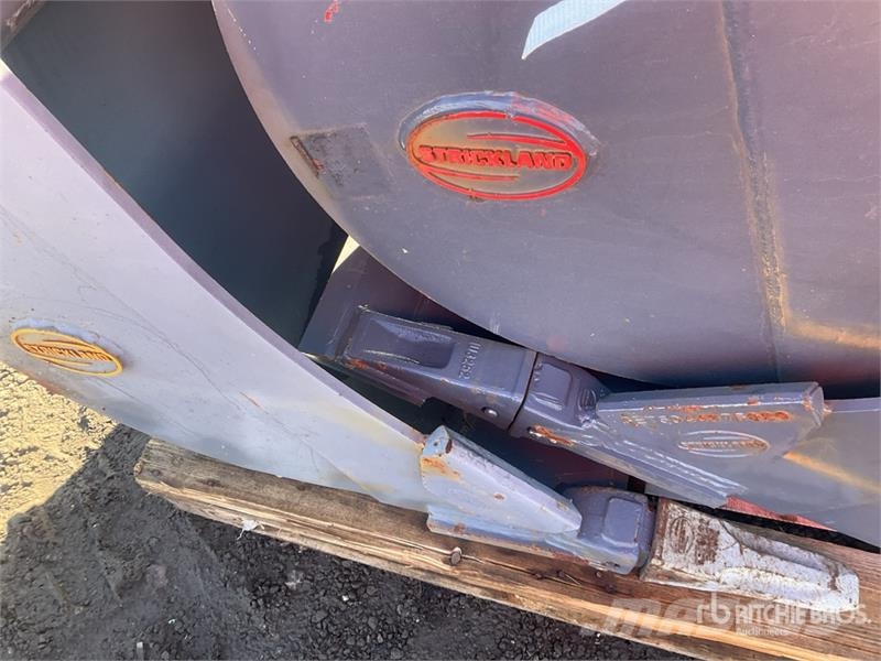 Quantity of (3) Strickland Digging Excavator Bucke دلاء