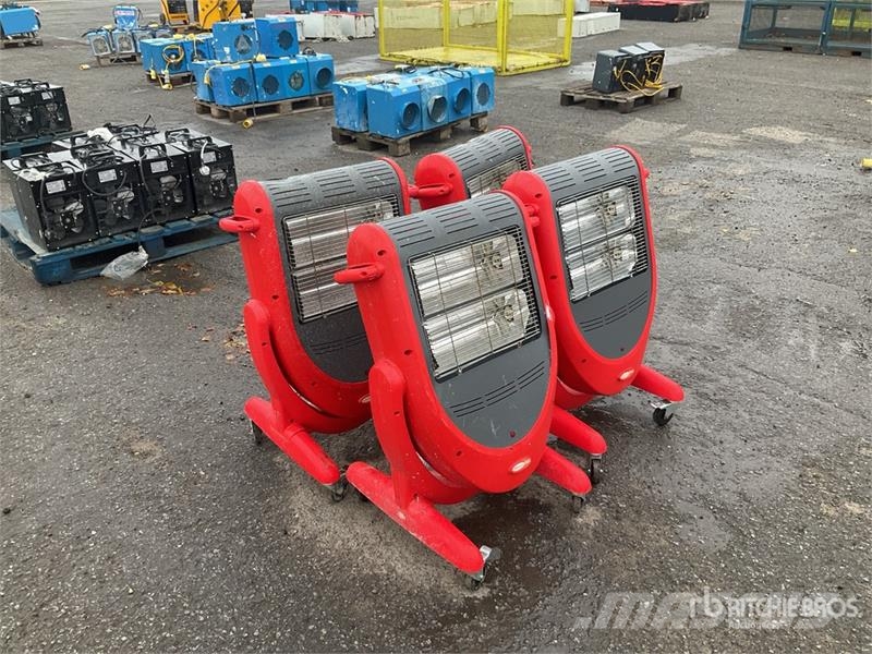  Quantity of (4) Elite Heat EH110 MKII Space Heater معدات التسخين والإذابة