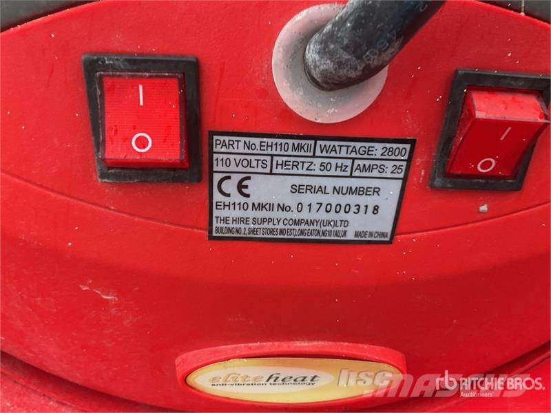  Quantity of (4) Elite Heat EH110 MKII Space Heater معدات التسخين والإذابة