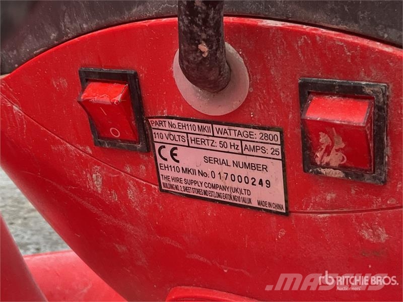  Quantity of (4) Elite Heat EH110 MKII Space Heater معدات التسخين والإذابة