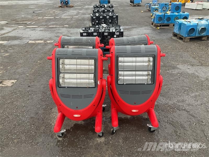  Quantity of (4) Elite Heat EH110 MKII Space Heater معدات التسخين والإذابة