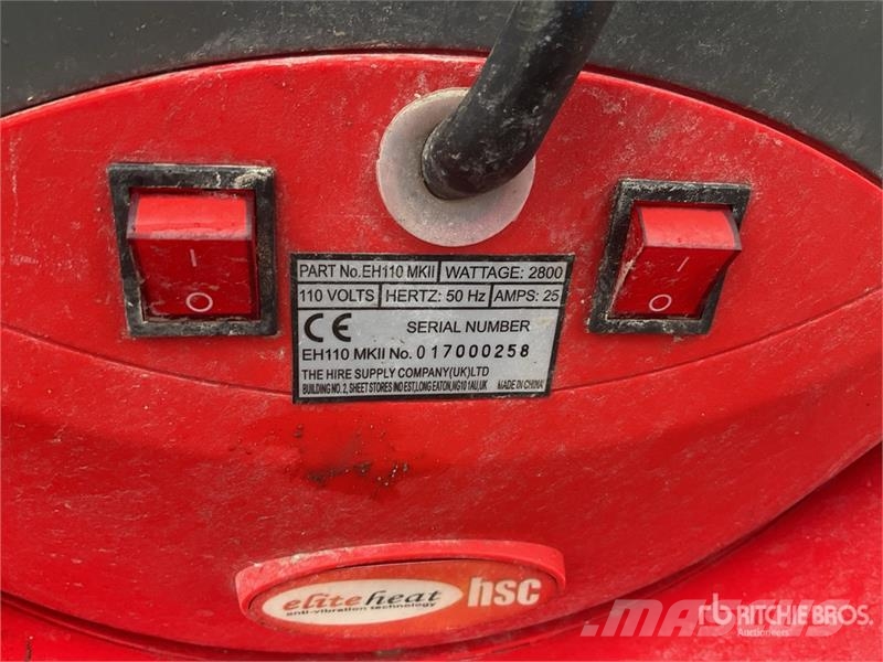  Quantity of (4) Elite Heat EH110 MKII Space Heater معدات التسخين والإذابة