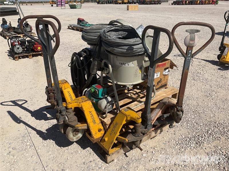  Quantity of (4) Ibernest Pallet Jack (Inoperable) Rokas palešu ratiņi