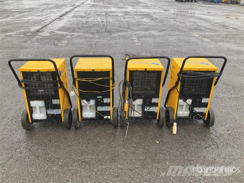 Quantity of (4) MCS DH62DV Dehumidifier مكونات أخرى