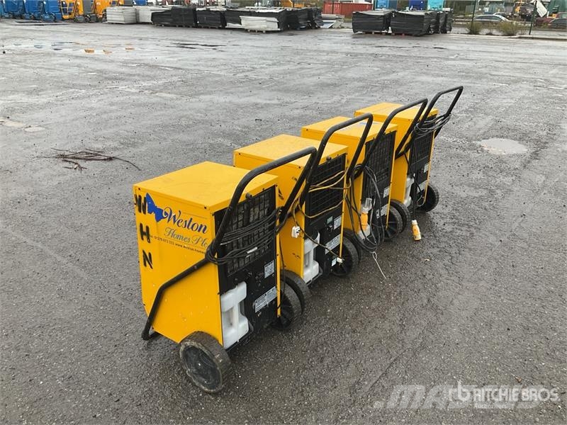 Quantity of (4) MCS DH62DV Dehumidifier مكونات أخرى