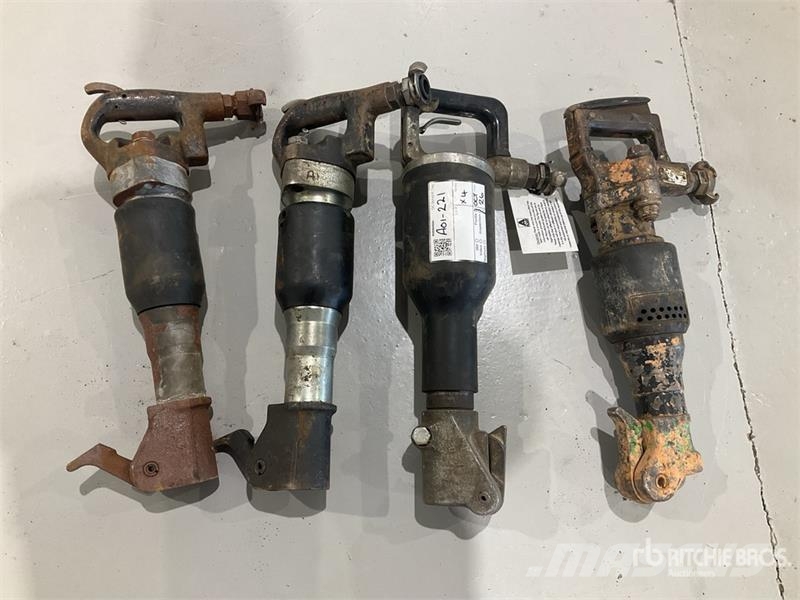  Quantity of (4) Pneumatic Breaker Other components