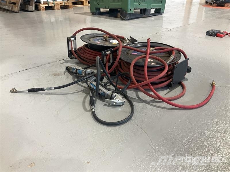  Quantity of (4) Sealey SA841 Pneumatic Reels and G Other components
