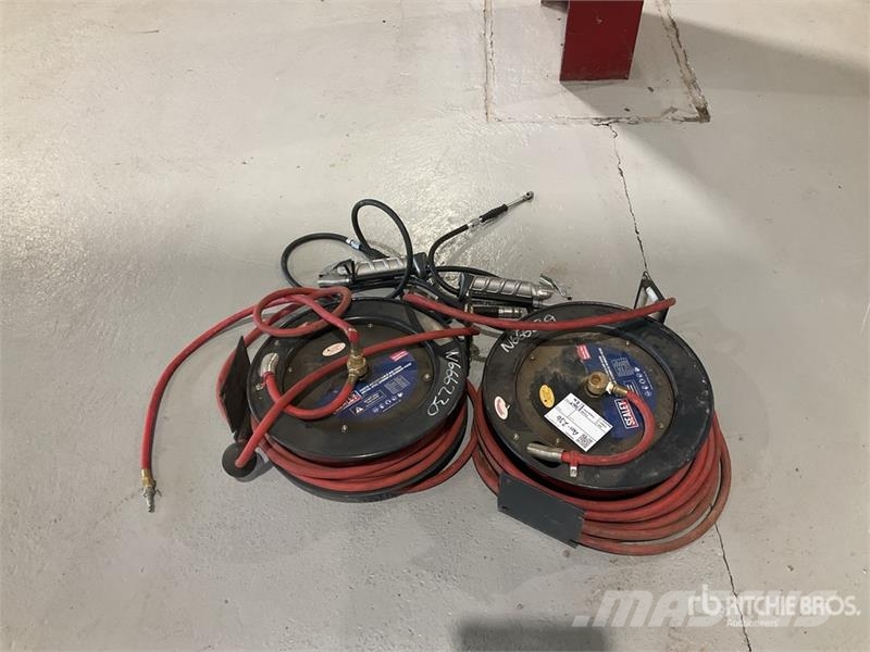  Quantity of (4) Sealey SA841 Pneumatic Reels and G Other components