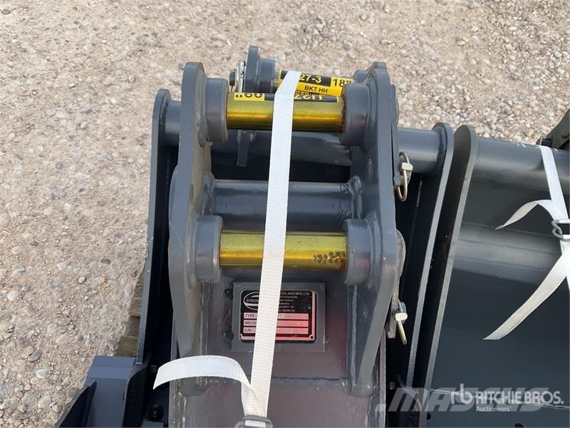  Quantity of (4) Strickland Excavator Bucket - Fits دلاء