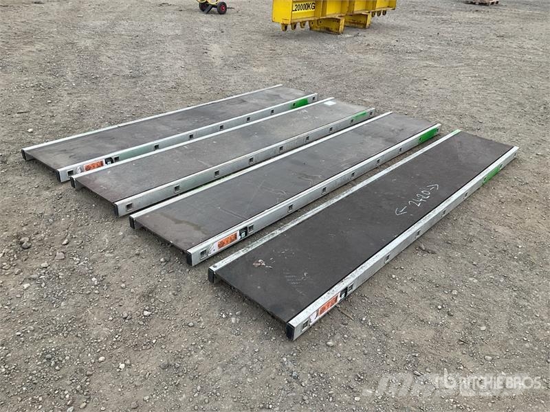 Quantity of (4) Tuff 2.4m Staging boards Construction - Others