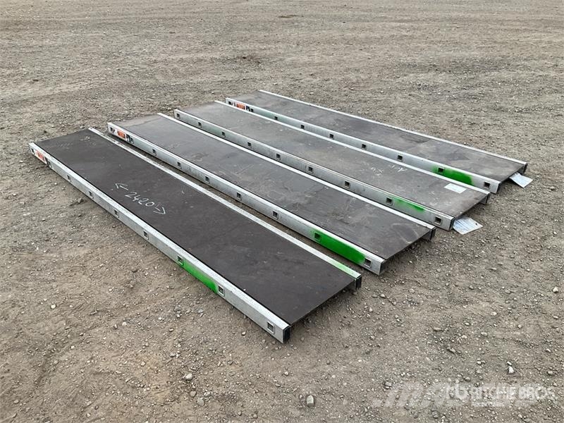 Quantity of (4) Tuff 2.4m Staging boards Construction - Others