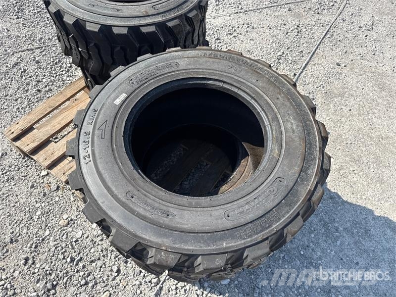 Quantity of (4) UNITEAM 12-16.5 SKS-1 TL Tires (U Ελαστικά και ζάντες