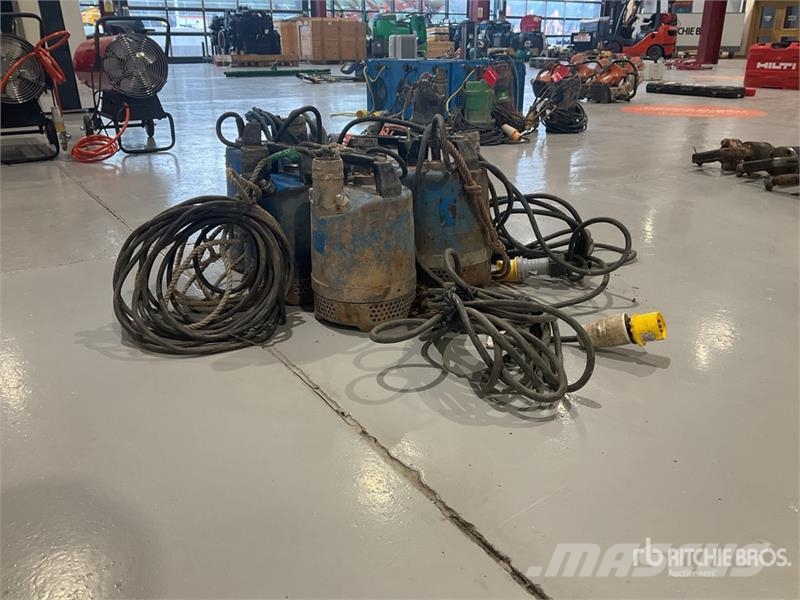 Quantity of (5) Electric Submersible Water Pump Other components