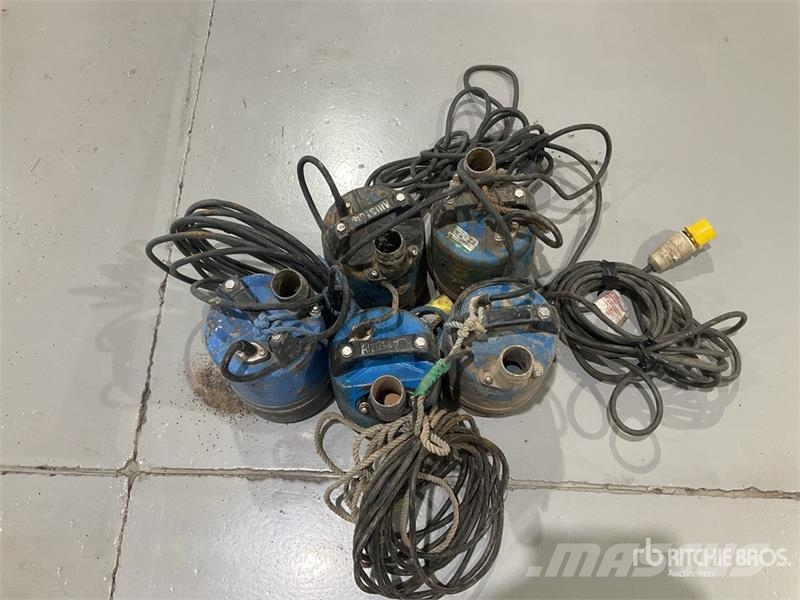 Quantity of (5) Electric Submersible Water Pump Other components