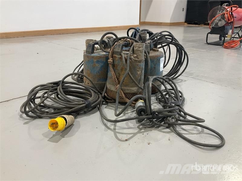 Quantity of (5) Electric Submersible Water Pump Other components