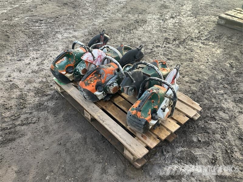  Quantity of (5) Stihl Saw Cut-Off Saw Otros componentes